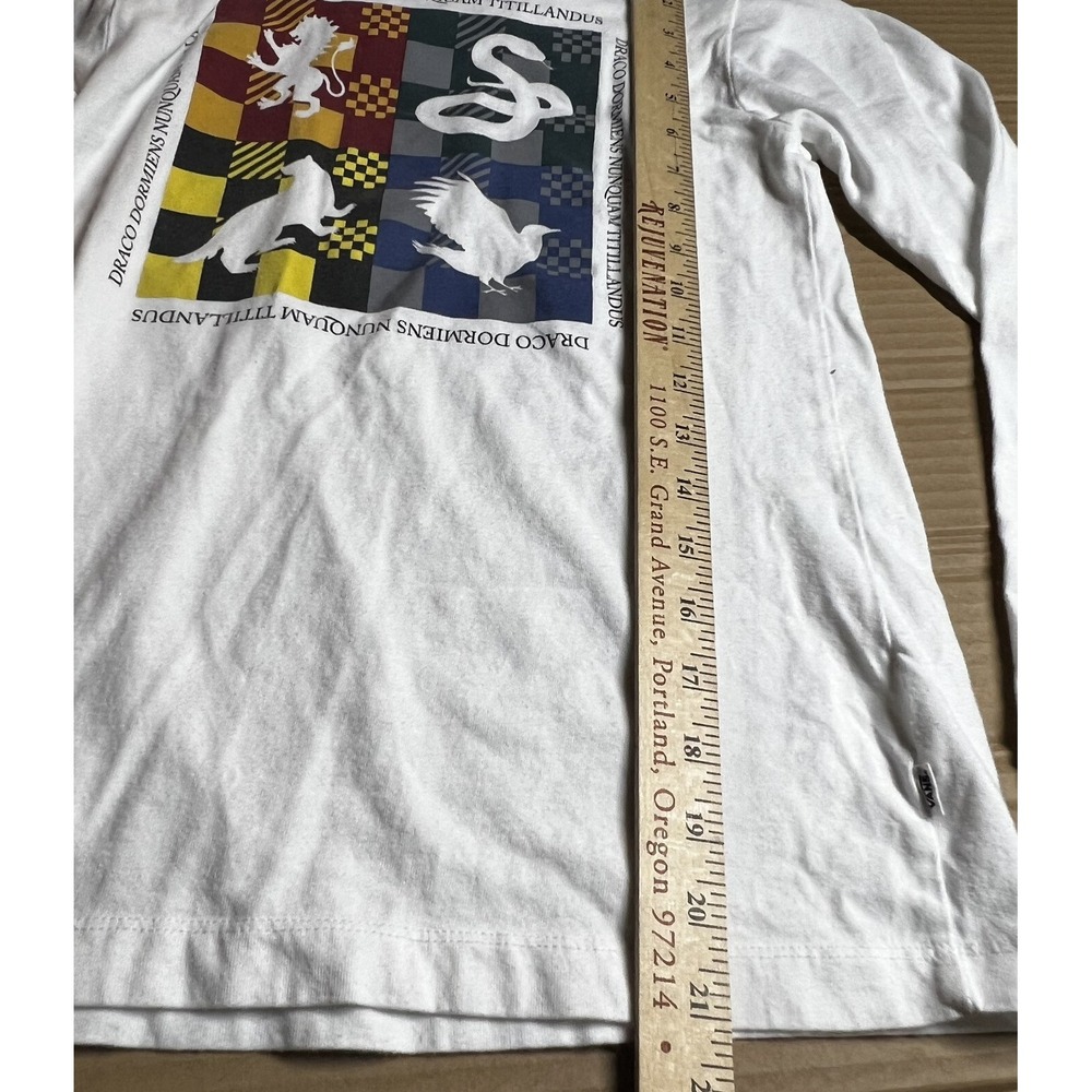 Harry Potter‎ Vans Youth T Shirt Size XS Girls Long Sleeve Extra Small Hogwarts - Picture 8 of 9